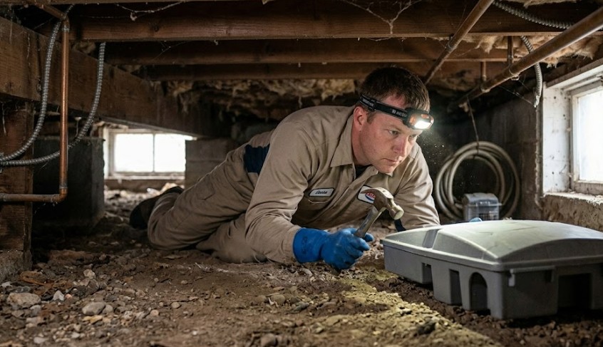 Crawl space rodent control Albany NY