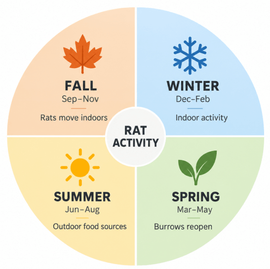rat activity in albany ny